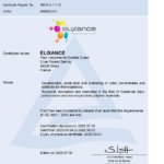 Elixance ISO 9001:2015 30.07.2025
